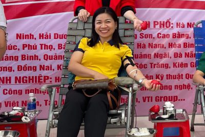 NGÀY HỘI HIẾN MÁU NHÂN ĐẠO 30.01.2024 CỦA  CĐV NHÀ TRƯỜNG