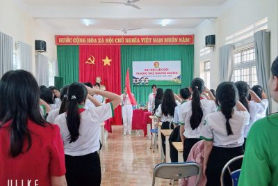 ĐẠI HỘI LIÊN ĐỘI TRƯỜNG THCS NGUYỄN KHUYẾN